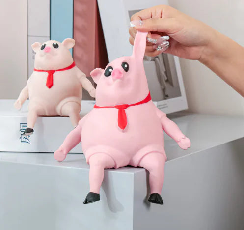 Squeeze Pig — Soft Squishy Slow-Rise Sensory Fidget Buddy