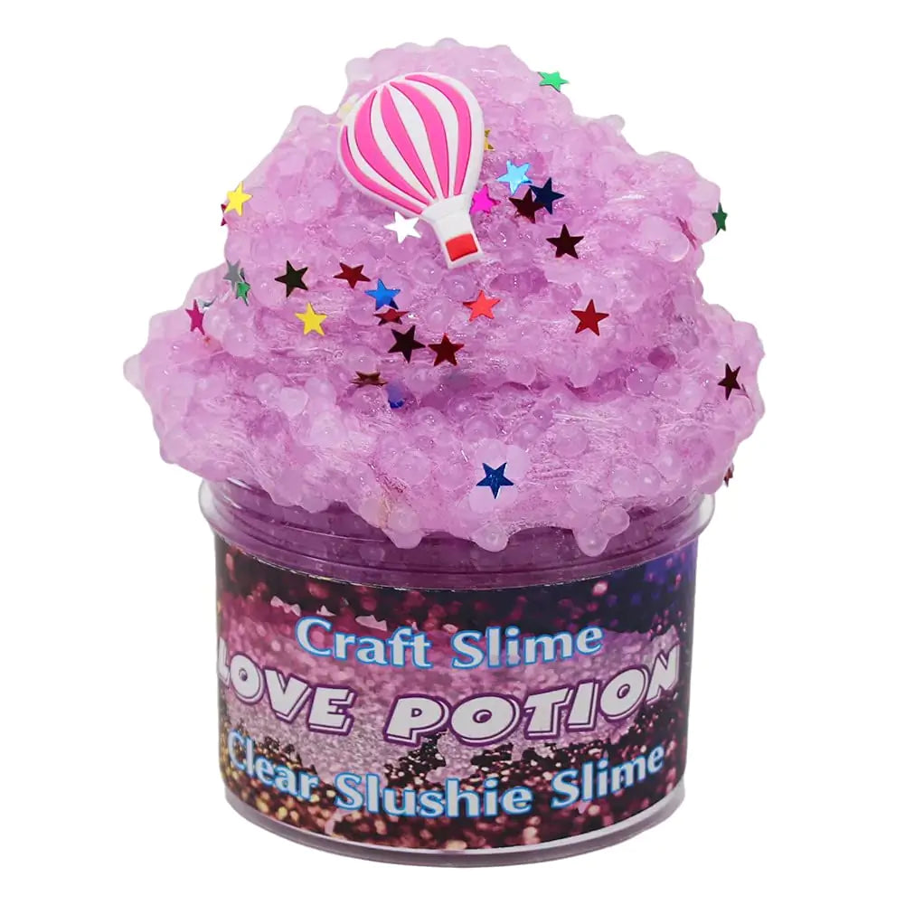 Love Potion Butter Slime β Fluffy Cloud & Snow Mix (Purple, 2.5oz)