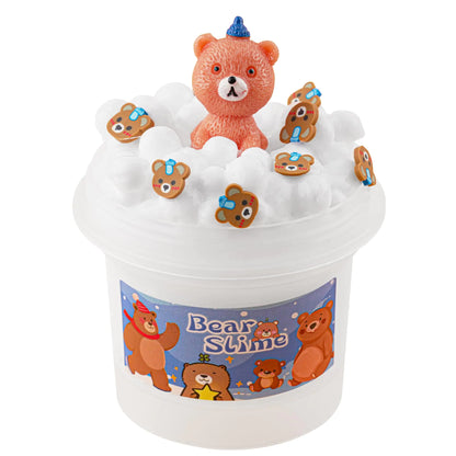 Bear Charm Foam Slime – Stretchy & Crunchy