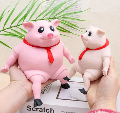 Squeeze Pig — Soft Squishy Slow-Rise Sensory Fidget Buddy