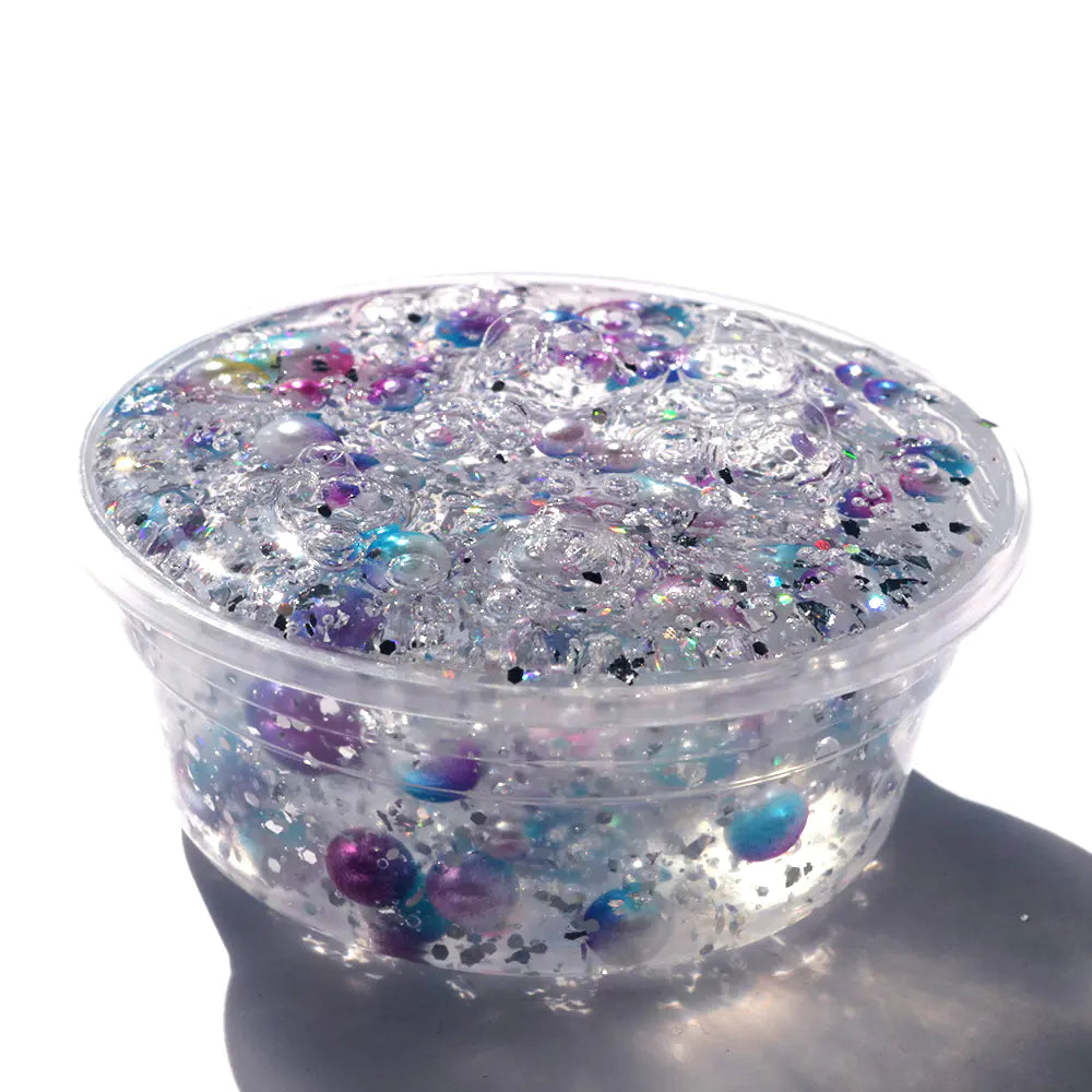 Mermaid Pearl Crystal Slime – Glittery Ocean-Inspired Slime