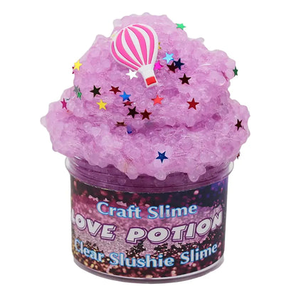 Love Potion Butter Slime – Fluffy Cloud & Snow Mix (Purple, 2.5oz)